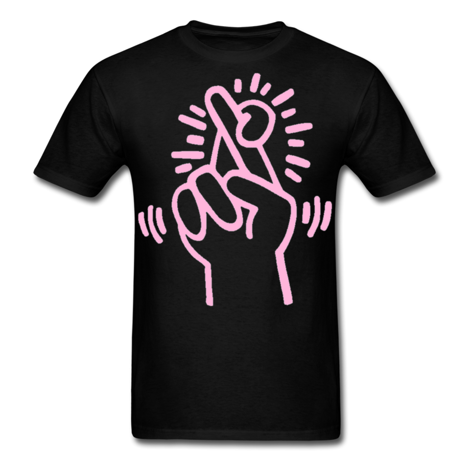 Keith Haring shirt Graphic Street Art T-Shirt - black