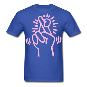 Keith Haring shirt Graphic Street Art T-Shirt - royal blue