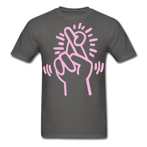 Keith Haring shirt Graphic Street Art T-Shirt - charcoal