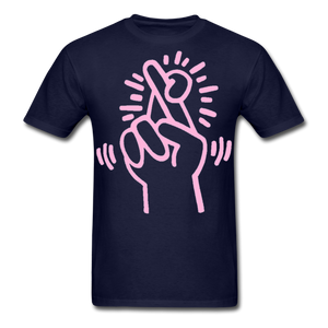 Keith Haring shirt Graphic Street Art T-Shirt - navy