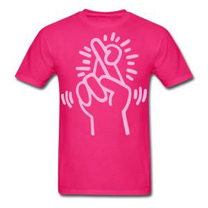 Keith Haring shirt Graphic Street Art T-Shirt - fuchsia