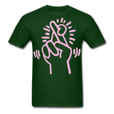 Keith Haring shirt Graphic Street Art T-Shirt - forest green