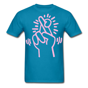 Keith Haring shirt Graphic Street Art T-Shirt - turquoise