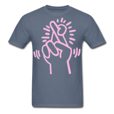Keith Haring shirt Graphic Street Art T-Shirt - denim