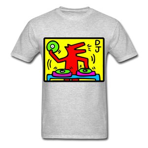 Keith Haring - DJ  1988  Talking Heads  Abstrait  Pop Art T-shirt respirant - heather gray