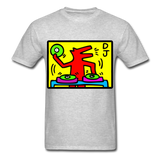 Keith Haring - DJ  1988  Talking Heads  Abstrait  Pop Art T-shirt respirant - heather gray