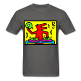 Keith Haring - DJ  1988  Talking Heads  Abstrait  Pop Art T-shirt respirant - charcoal