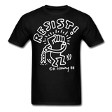 Keith Haring 88 shirt - Resist Meilleur vendeur Graphic Art T-Shirt Size S-6XL - black