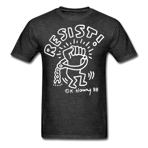 Keith Haring 88 shirt - Resist Meilleur vendeur Graphic Art T-Shirt Size S-6XL - heather black
