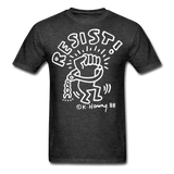 Keith Haring 88 shirt - Resist Meilleur vendeur Graphic Art T-Shirt Size S-6XL - heather black