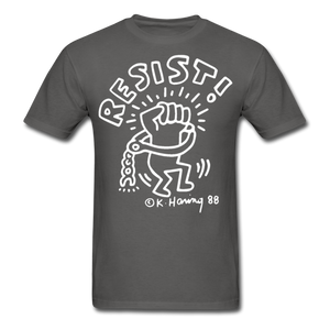 Keith Haring 88 shirt - Resist Meilleur vendeur Graphic Art T-Shirt Size S-6XL - charcoal