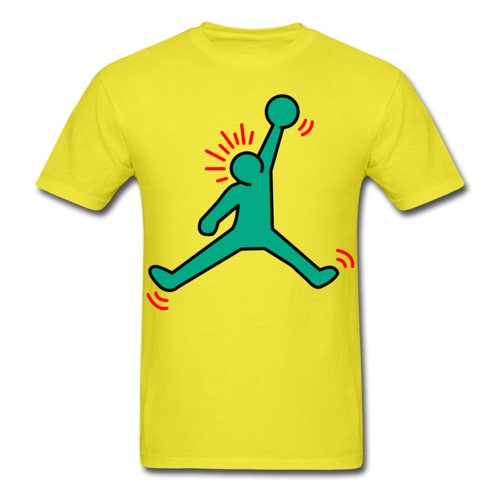 Keith Haring shirt NBA Basketball Graphic Street Art Jordan