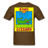 King Gizzard - Keith Haring Shirt Graphic Street Art T-Shirt Size S-6XL - brown