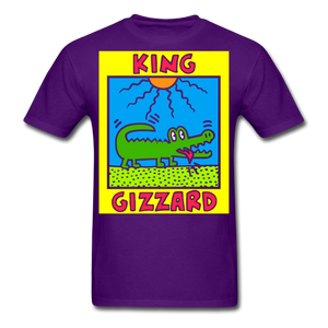 King Gizzard - Keith Haring Shirt Graphic Street Art T-Shirt Size S-6XL - purple