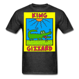 King Gizzard - Keith Haring Shirt Graphic Street Art T-Shirt Size S-6XL - heather black