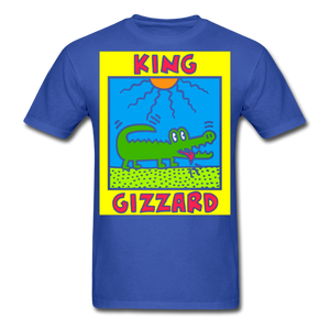 King Gizzard - Keith Haring Shirt Graphic Street Art T-Shirt Size S-6XL - royal blue