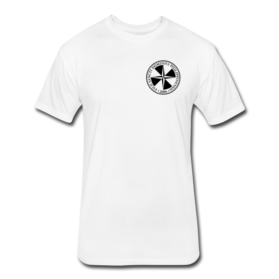FSDP Fitted Cotton/Poly T-Shirt by Next Level - white