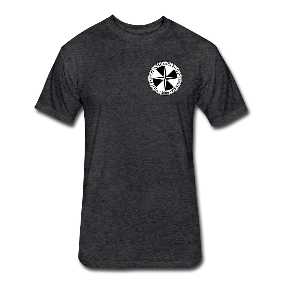 FSDP Fitted Cotton/Poly T-Shirt by Next Level - heather black