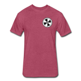 FSDP Fitted Cotton/Poly T-Shirt by Next Level - heather burgundy