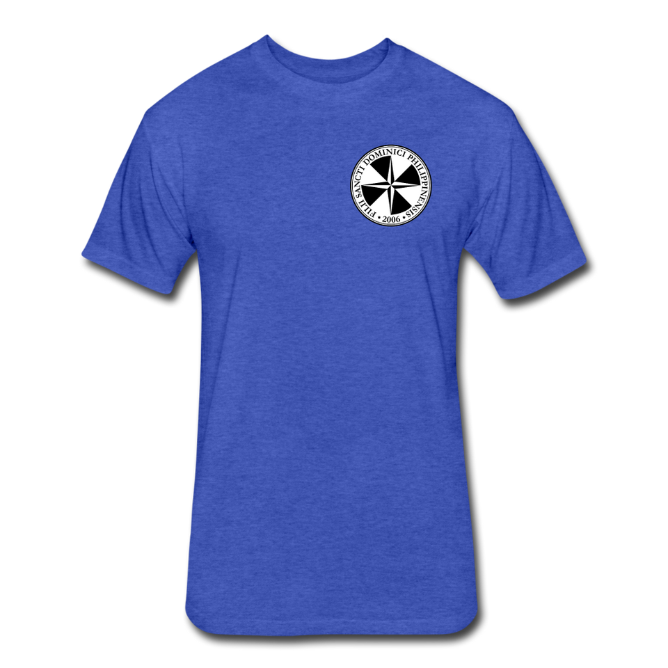 FSDP Fitted Cotton/Poly T-Shirt by Next Level - heather royal