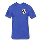 FSDP Fitted Cotton/Poly T-Shirt by Next Level - heather royal