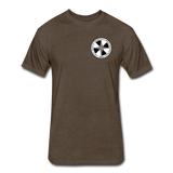 FSDP Fitted Cotton/Poly T-Shirt by Next Level - heather espresso
