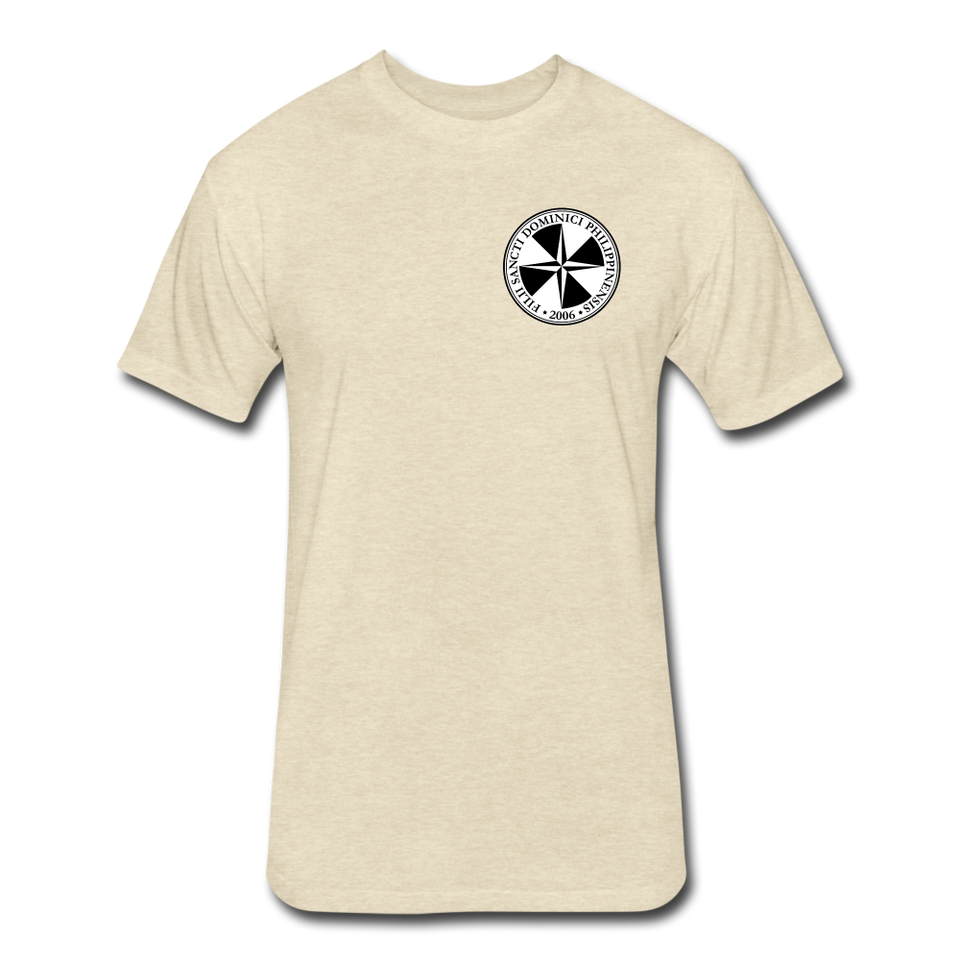FSDP Fitted Cotton/Poly T-Shirt by Next Level - heather cream