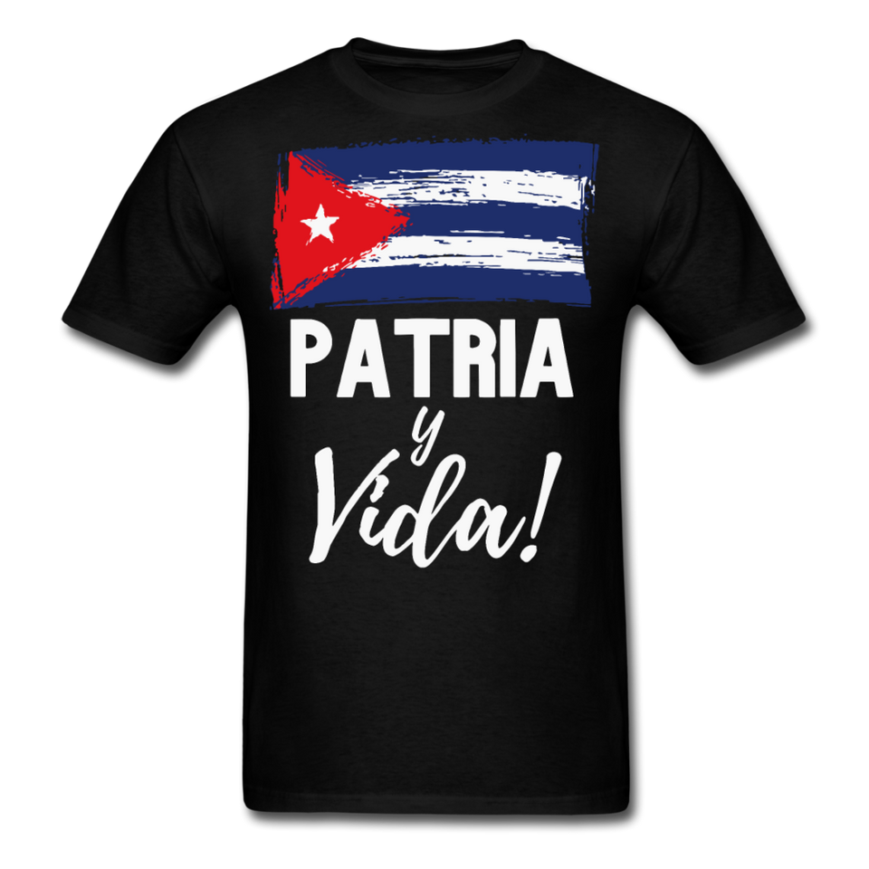 Cuba, Patria y Vida T-Shirt - black