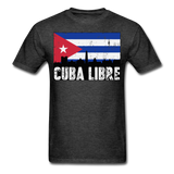 Cuba Libre shirt, Patria y Vida T-Shirt - heather black