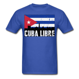 Cuba Libre shirt, Patria y Vida T-Shirt - royal blue