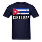 Cuba Libre shirt, Patria y Vida T-Shirt - navy