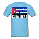 Cuba Libre shirt, Patria y Vida T-Shirt - aquatic blue