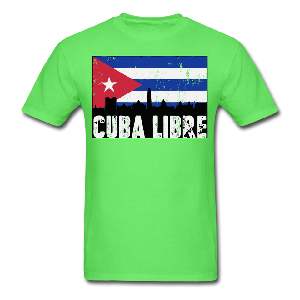 Cuba Libre shirt, Patria y Vida T-Shirt - kiwi