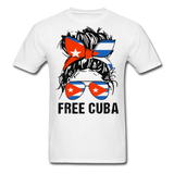 FREE CUBA shirt, Patria y Vida T-Shirt - white