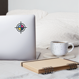 Playprintz Logo Sticker - white matte