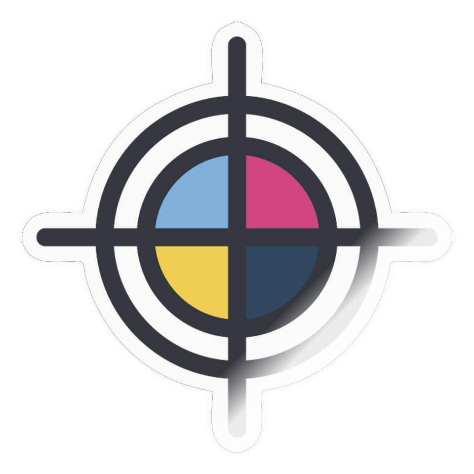 Playprintz Logo Sticker - transparent glossy