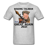 Biden Making Taliban Great Again 2021 shirt Funny Anti-Biden Meme T-shirt - heather gray