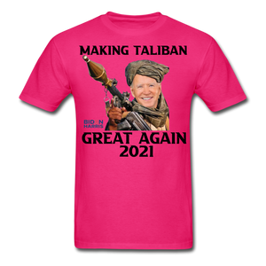 Biden Making Taliban Great Again 2021 shirt Funny Anti-Biden Meme T-shirt - fuchsia