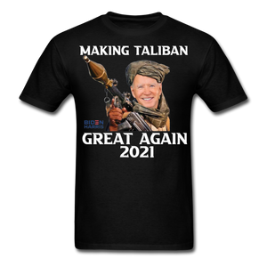 Biden Making Taliban Great Again 2021 shirt Funny Anti-Biden Meme T-shirt - black