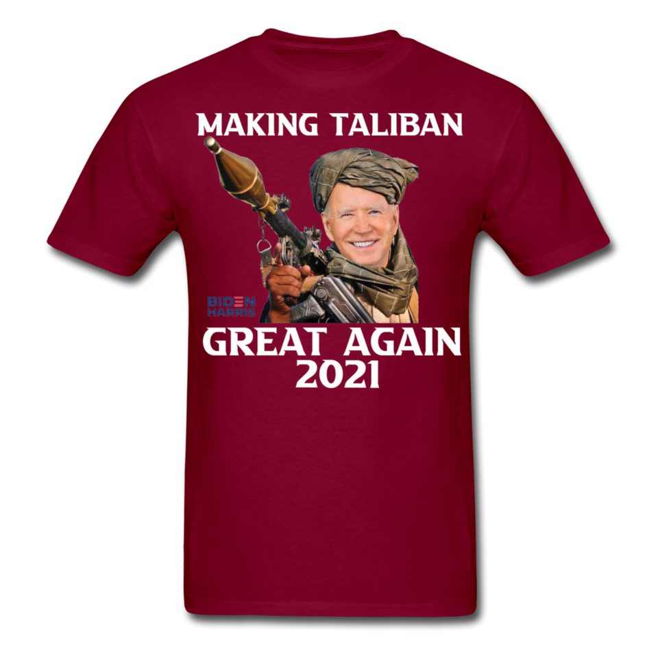 Biden Making Taliban Great Again 2021 shirt Funny Anti-Biden Meme T-shirt - burgundy