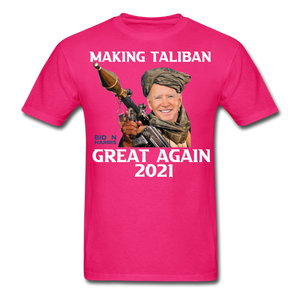 Biden Making Taliban Great Again 2021 shirt Funny Anti-Biden Meme T-shirt - fuchsia