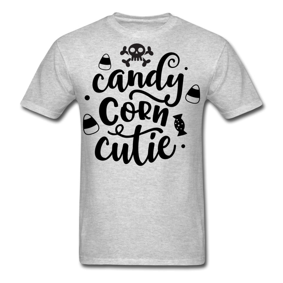 Candy Corn Cutie shirt Cute Halloween T-shirt Size S-6XL - heather gray