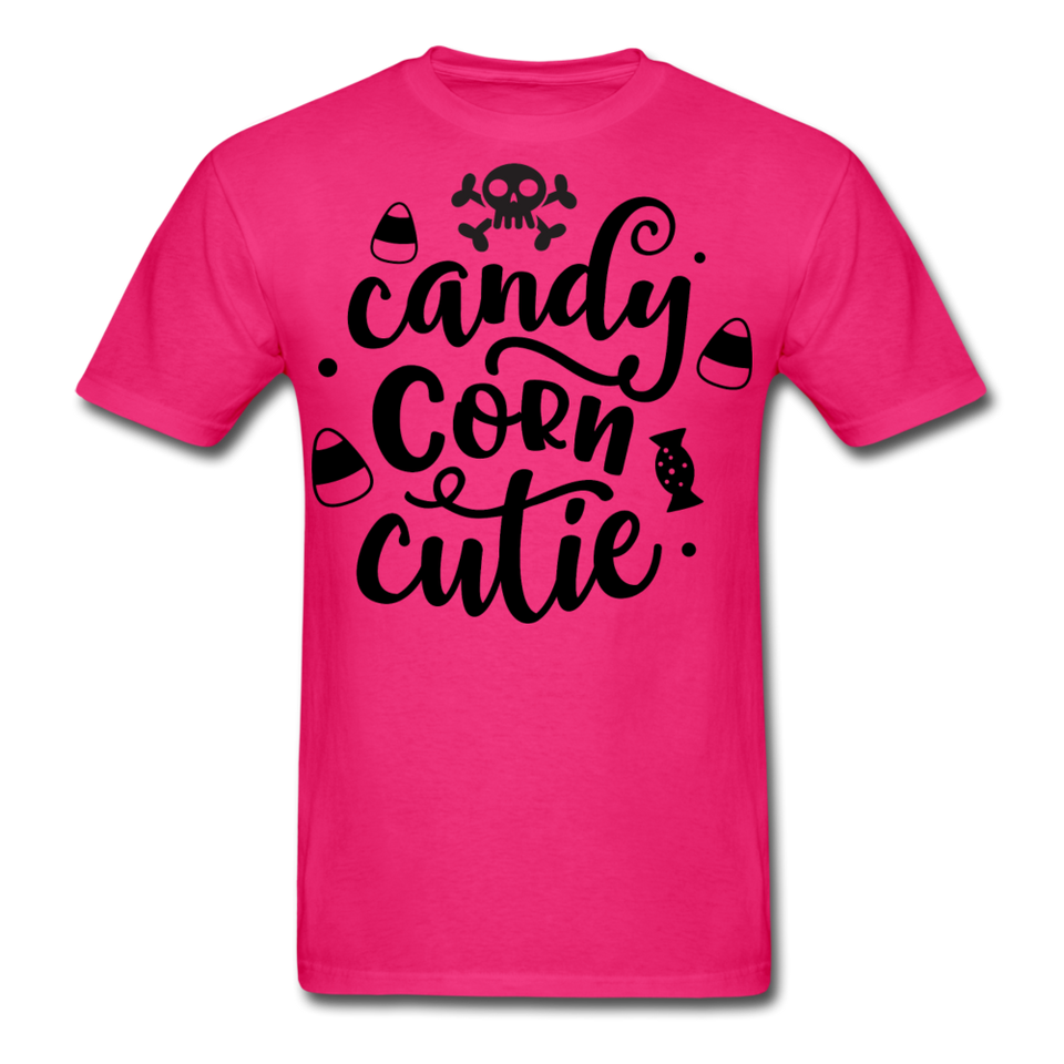 Candy Corn Cutie shirt Cute Halloween T-shirt Size S-6XL - fuchsia