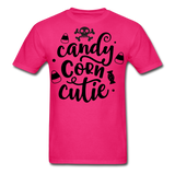 Candy Corn Cutie shirt Cute Halloween T-shirt Size S-6XL - fuchsia