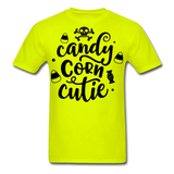 Candy Corn Cutie shirt Cute Halloween T-shirt Size S-6XL - safety green