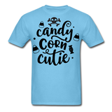 Candy Corn Cutie shirt Cute Halloween T-shirt Size S-6XL - aquatic blue