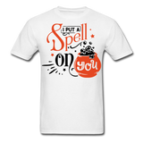 I put a spell on you shirt Halloween T-Shirt Size S-6XL - white