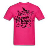 Make your own magic shirt Halloween Witch T-Shirt Size S-6XL - fuchsia