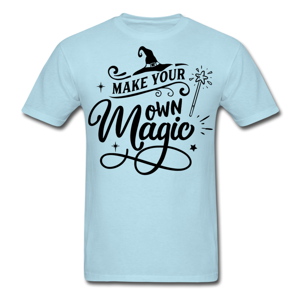 Make your own magic shirt Halloween Witch T-Shirt Size S-6XL - powder blue