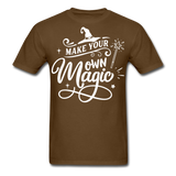Make your own magic shirt Halloween Witch T-Shirt Size S-6XL - brown